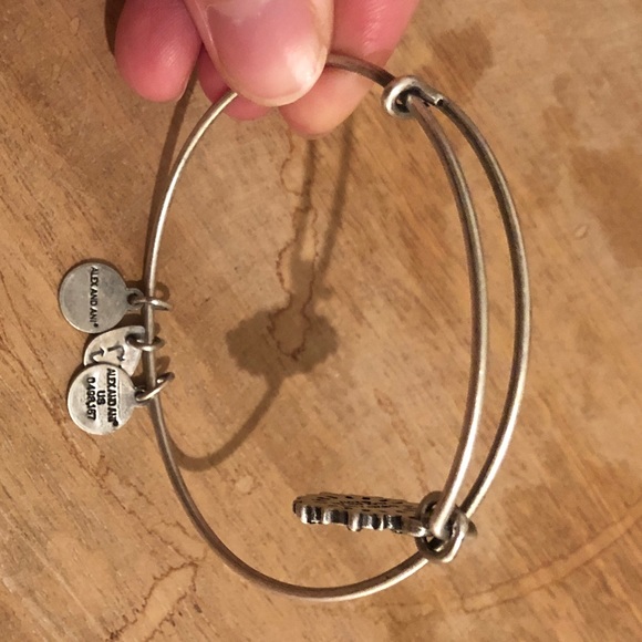 Alex and Ani bracelet with a compass charm! - Picture 1 of 2